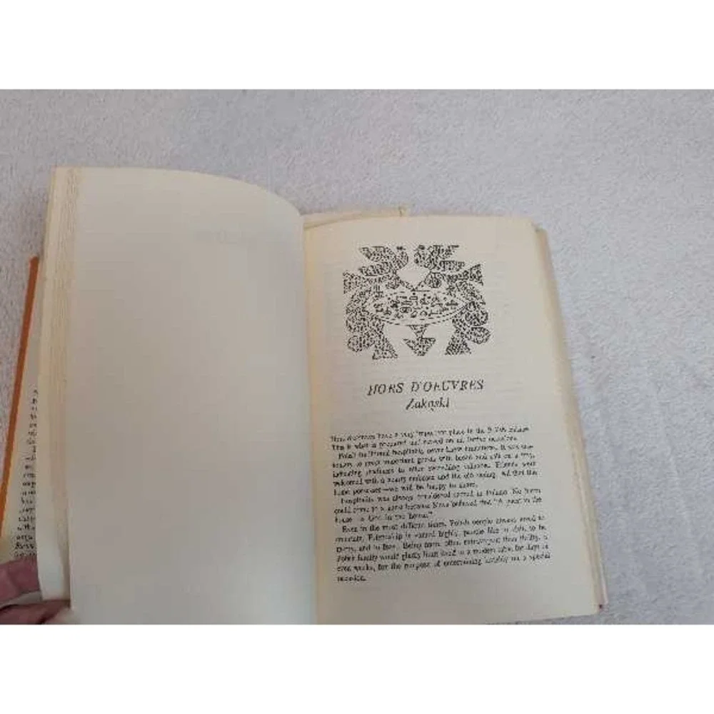 The Art of Polish Cooking Vintage Cookbook Alina Zeranska Folkart Rooster
